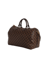 DAMIER ÉBÈNE SPEEDY 35 BANDOULIÈRE