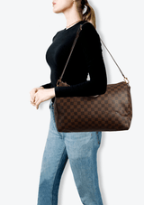 DAMIER ÉBÈNE SPEEDY 35 BANDOULIÈRE