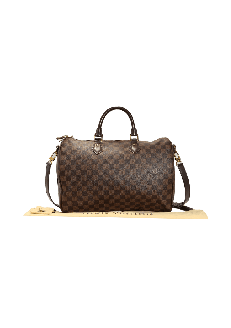 DAMIER ÉBÈNE SPEEDY 35 BANDOULIÈRE