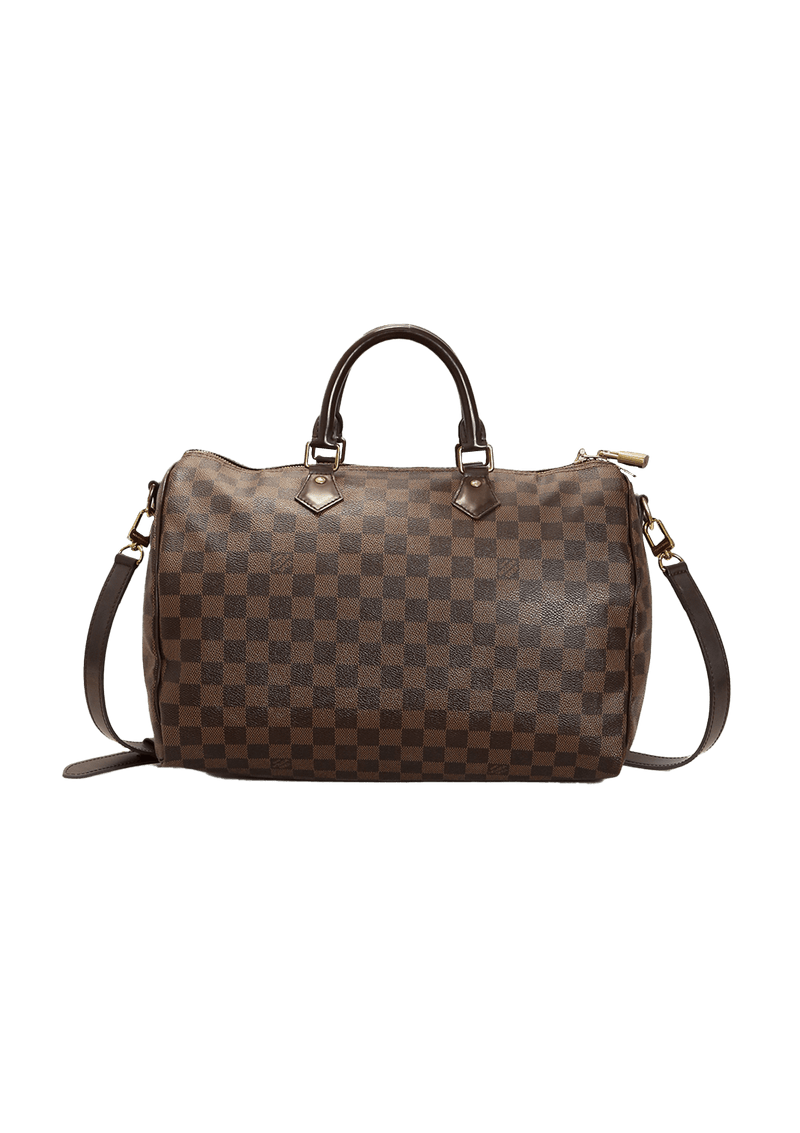 DAMIER ÉBÈNE SPEEDY 35 BANDOULIÈRE