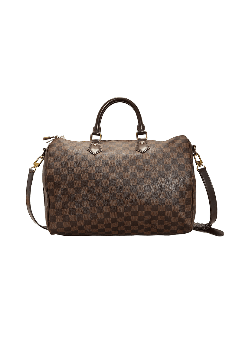 DAMIER ÉBÈNE SPEEDY 35 BANDOULIÈRE