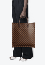 DAMIER ÉBÈNE VENICE SAC PLAT GM