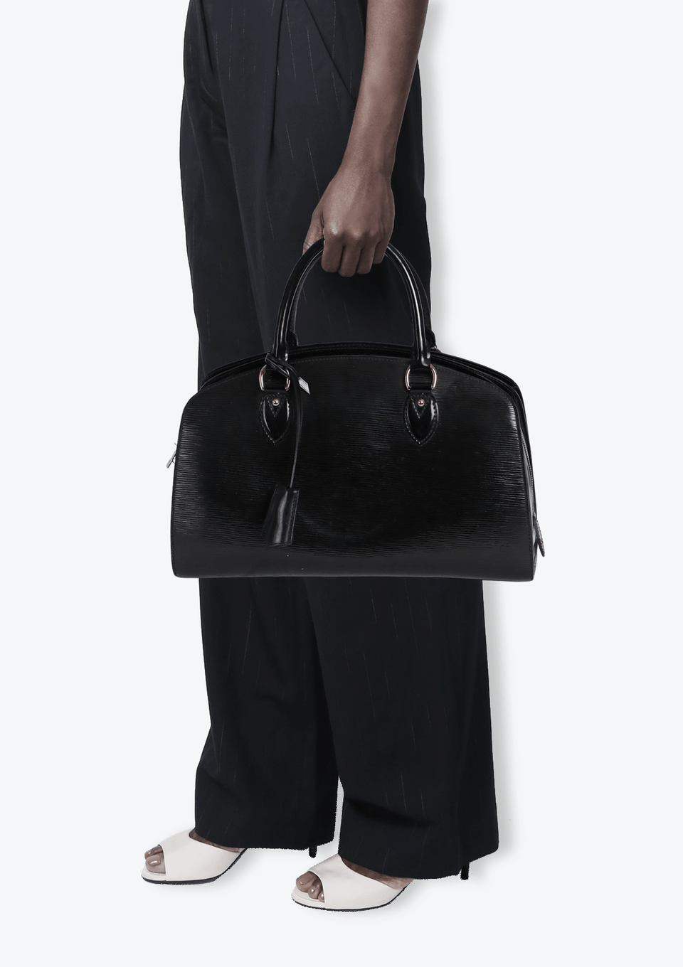 BOLSA LOUIS VUITTON EPI PONT NEUF PM PRETO ORIGINAL – Gringa
