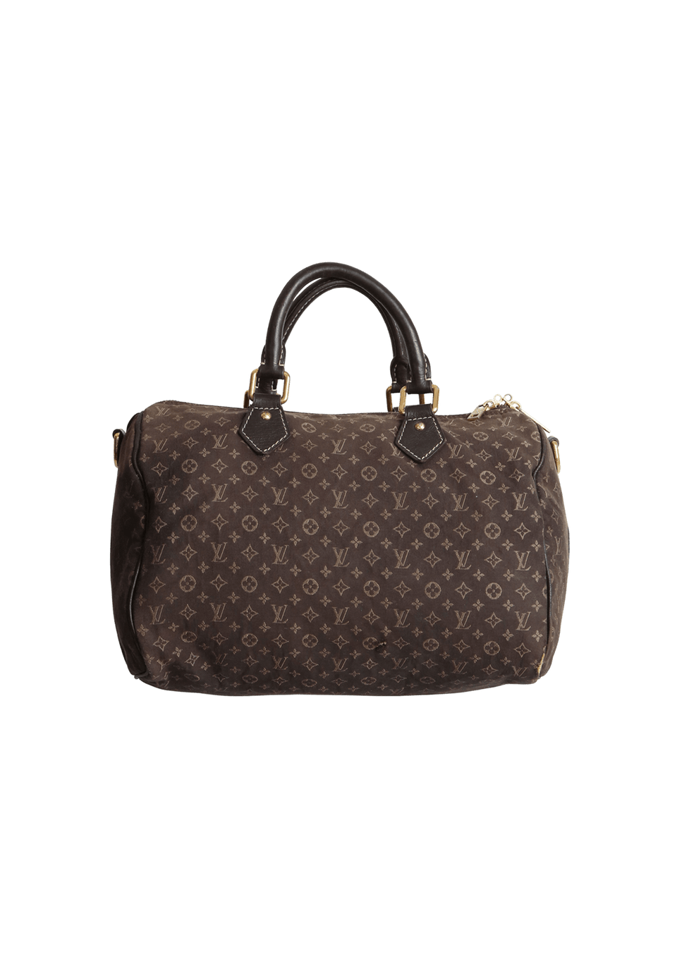 BOLSA LOUIS VUITTON IDYLLE SPEEDY 30 BANDOULIÈRE MARROM ORIGINAL