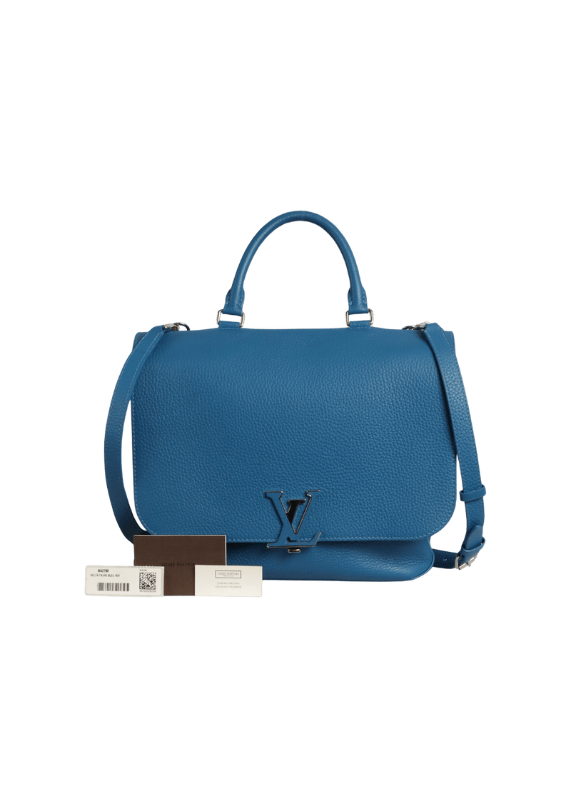 LEATHER TAURILLION VOLTA BAG