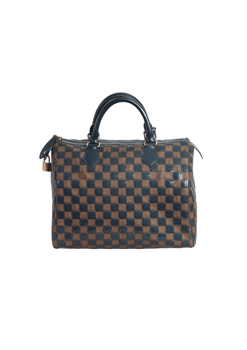 LIMITED EDITION DAMIER ÉBÈNE PAILLETTES SPEEDY 30