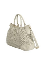 BOLSA LOUIS VUITTON MINI LIN CROISETTE MARINA GM BRANCO ORIGINAL