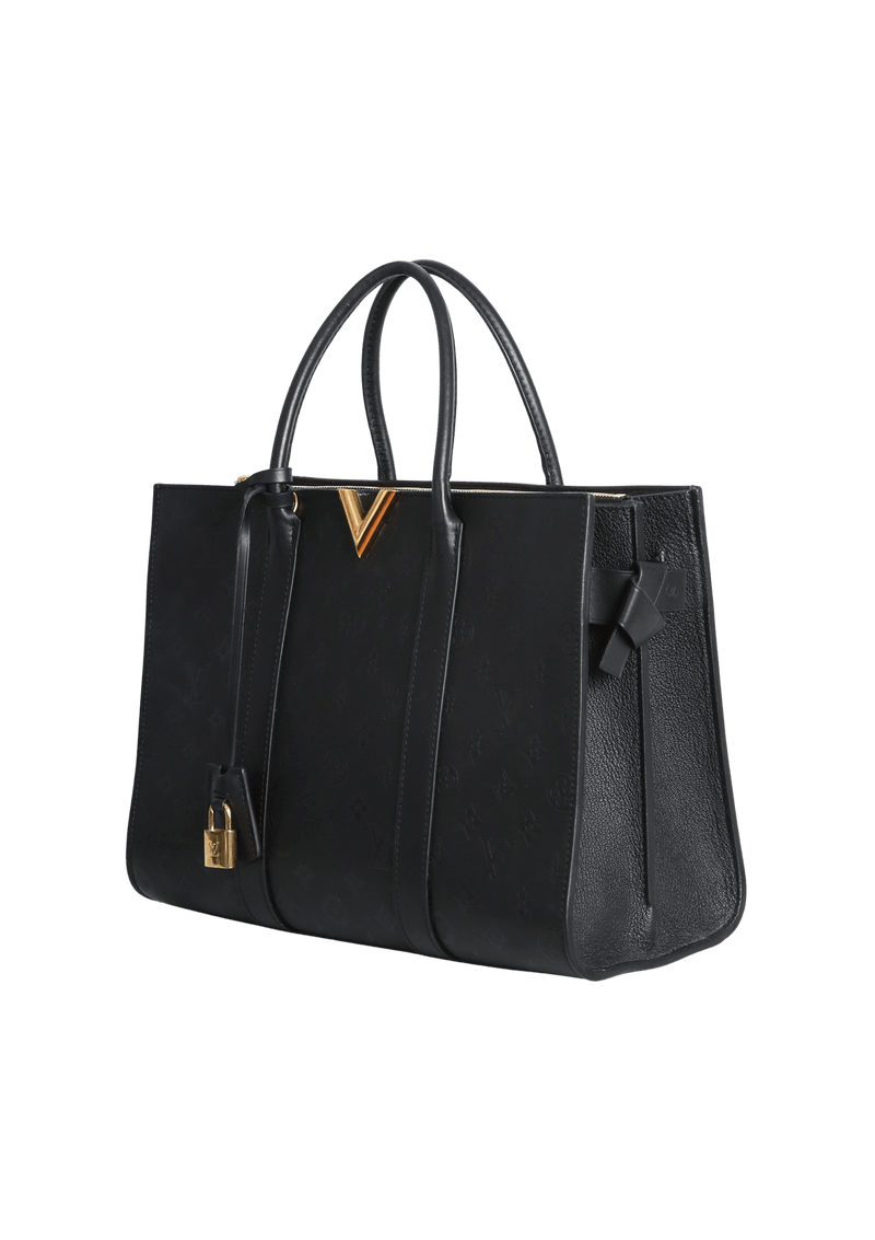 MONOGRAM CUIR VERY TOTE MM BAG