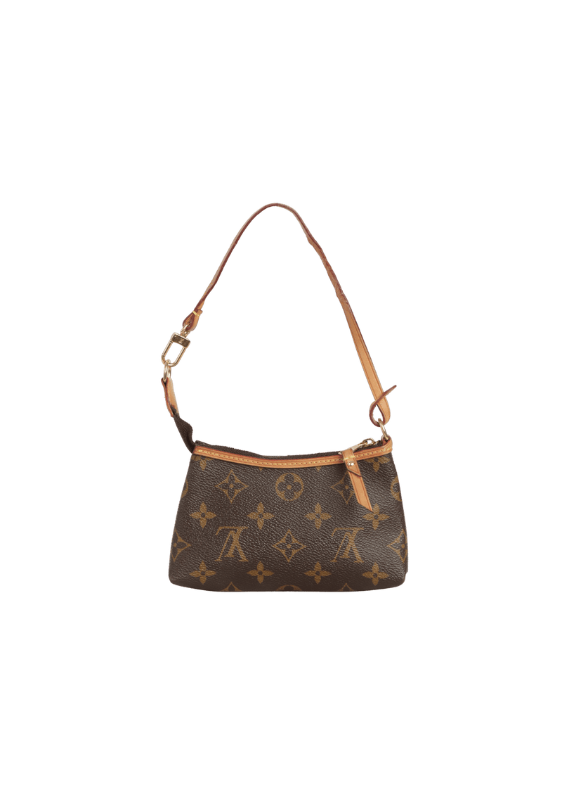 LOUIS VUITTON Monogram Canvas Mini Pochette Delightful Pouch