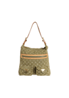 MONOGRAM DENIM BAGGY GM