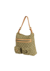 MONOGRAM DENIM BAGGY GM
