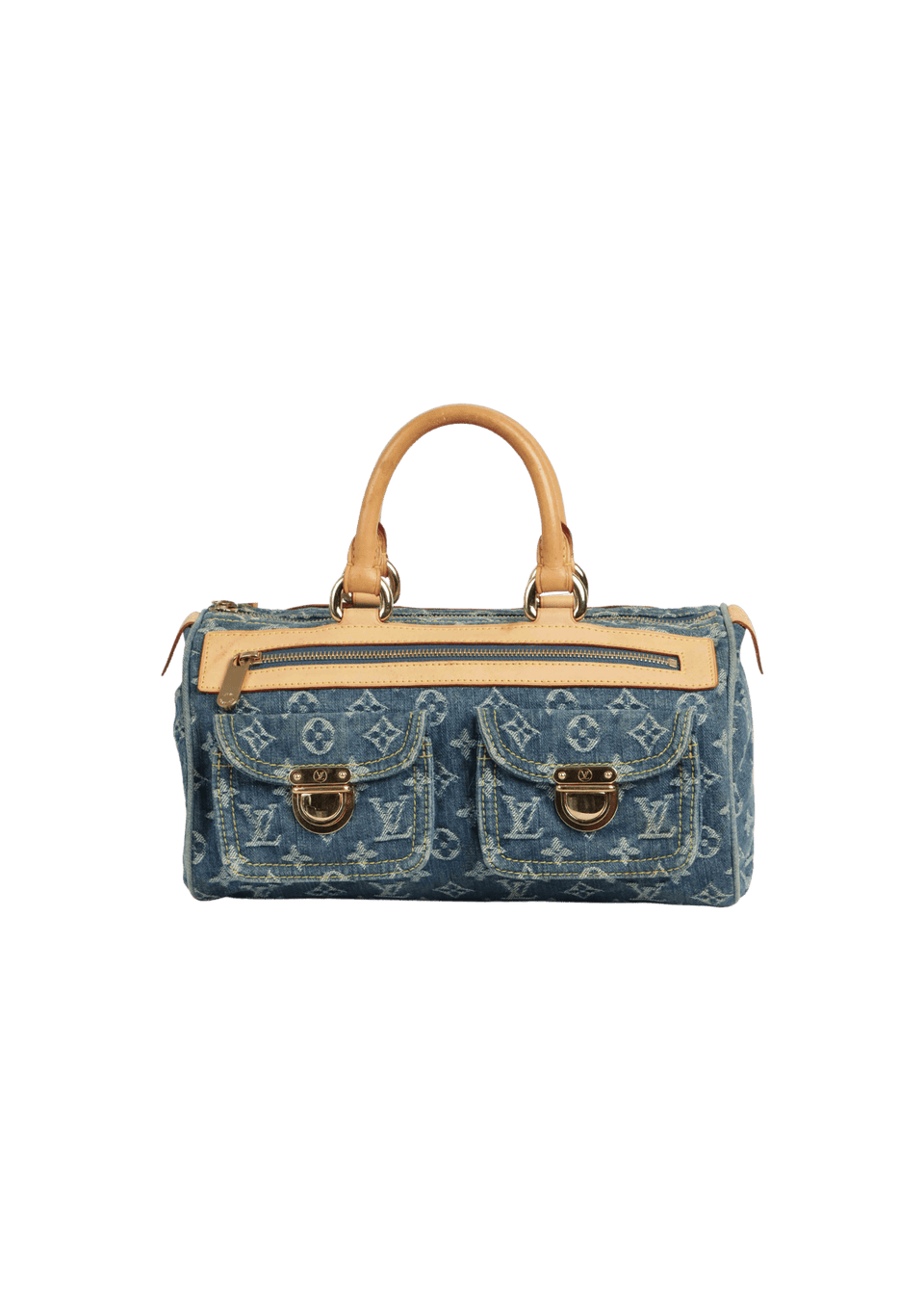 BOLSA LOUIS VUITTON MONOGRAM DENIM NEO SPEEDY AZUL ORIGINAL – Gringa