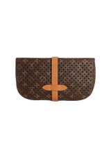 MONOGRAM FLORE SAUMUR CLUTCH