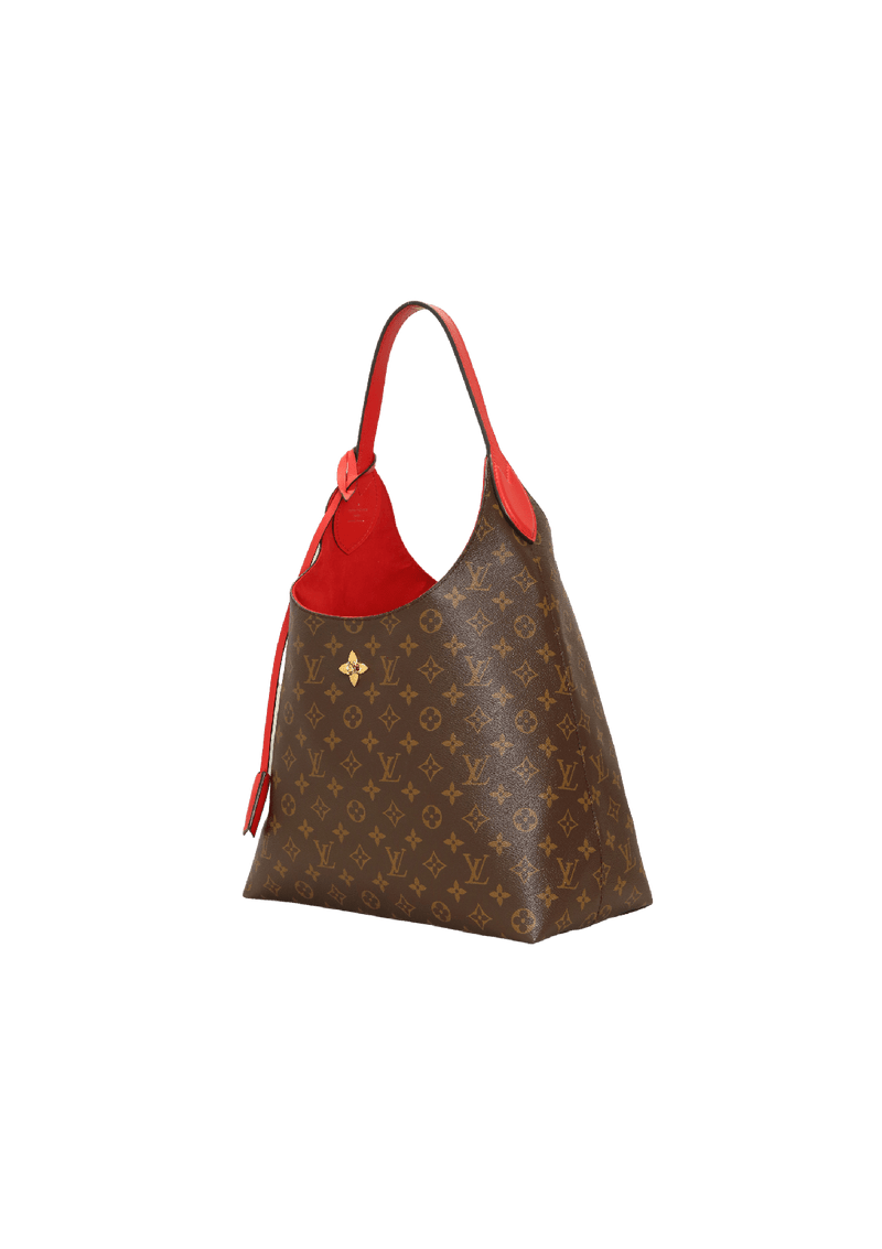 MONOGRAM FLOWER HOBO