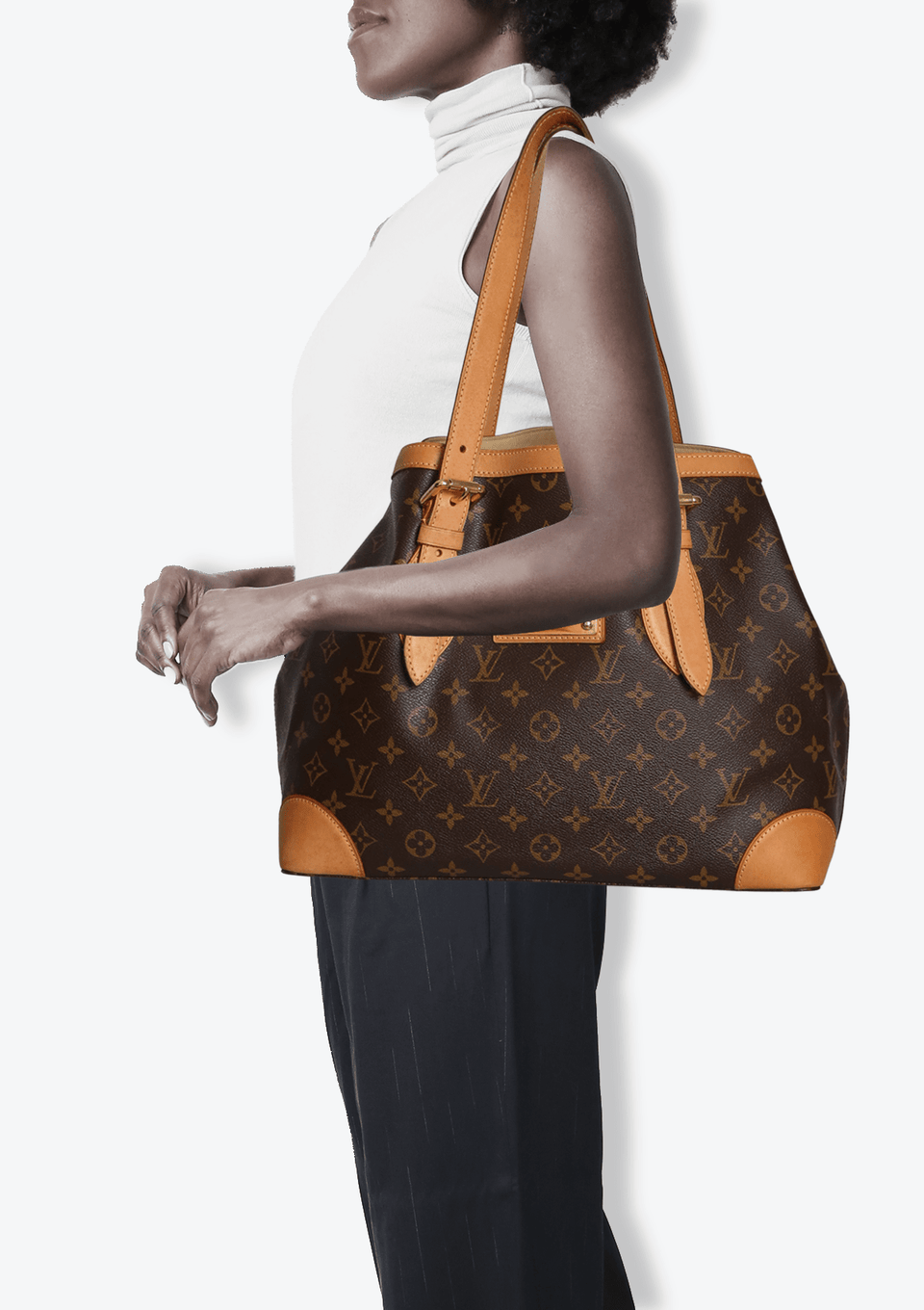 Louis Vuitton ハムステッド BOLSA LOUIS VUITTON MONOGRAM HAMPSTEAD MM MARROM ORIGINAL – Gringa