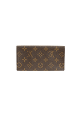 MONOGRAM LONG FLAP WALLET