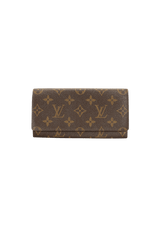 MONOGRAM LONG FLAP WALLET