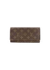 MONOGRAM LONG FLAP WALLET