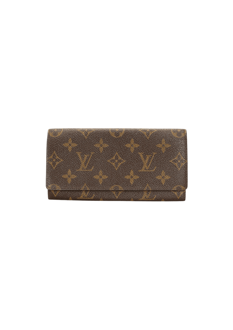 MONOGRAM LONG FLAP WALLET