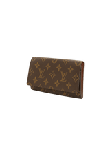 MONOGRAM LONG FLAP WALLET