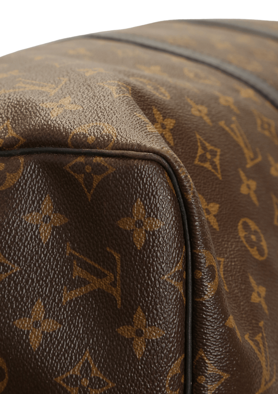 BOLSA LOUIS VUITTON MONOGRAM MACASSAR KEEPALL BANDOULIÈRE 55