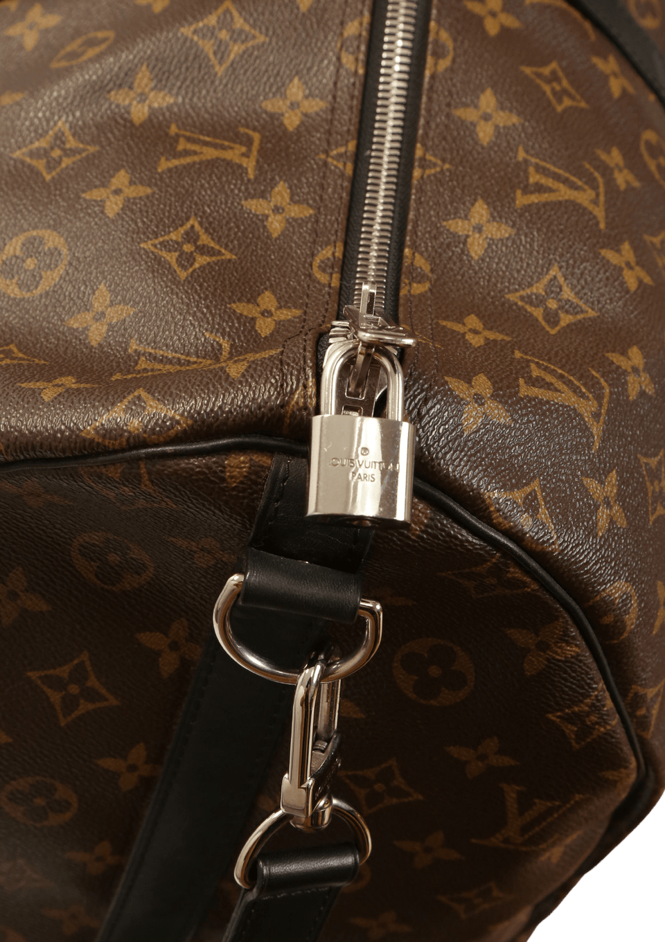 【希少】Louis Vuitton Keepol 55 Macassar BOLSA LOUIS VUITTON MONOGRAM MACASSAR KEEPALL BANDOULIÈRE 55