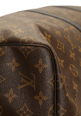 MONOGRAM MACASSAR KEEPALL BANDOULIÈRE 55