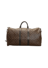 MONOGRAM MACASSAR KEEPALL BANDOULIÈRE 55