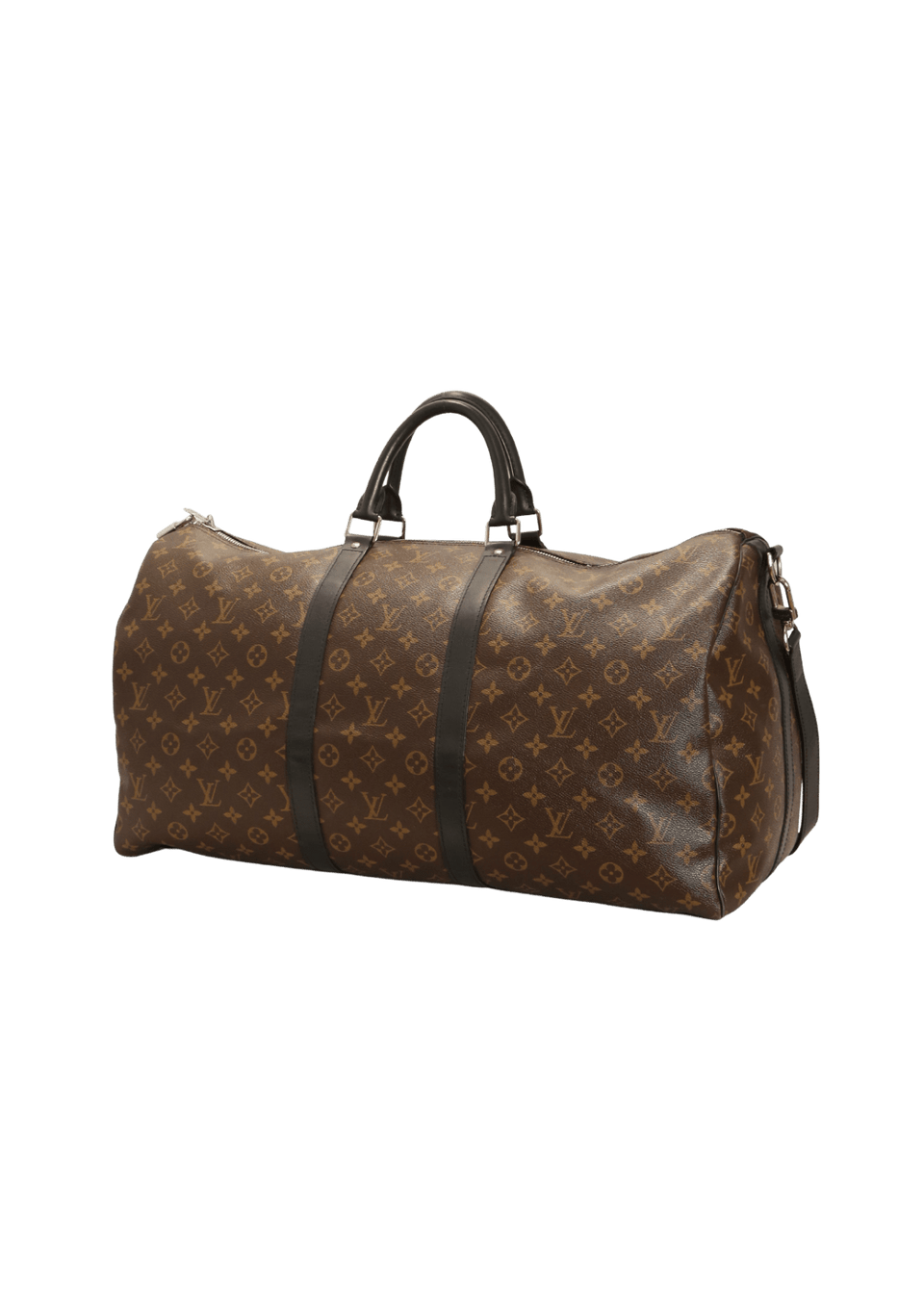 【希少】Louis Vuitton Keepol 55 Macassar BOLSA LOUIS VUITTON MONOGRAM MACASSAR KEEPALL BANDOULIÈRE 55