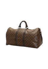 MONOGRAM MACASSAR KEEPALL BANDOULIÈRE 55