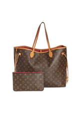 MONOGRAM NEVERFULL GM W/ POUCH