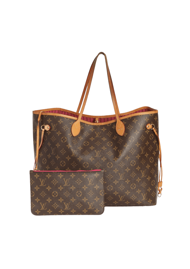 MONOGRAM NEVERFULL GM W/ POUCH