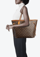 MONOGRAM NEVERFULL MM W/POUCH