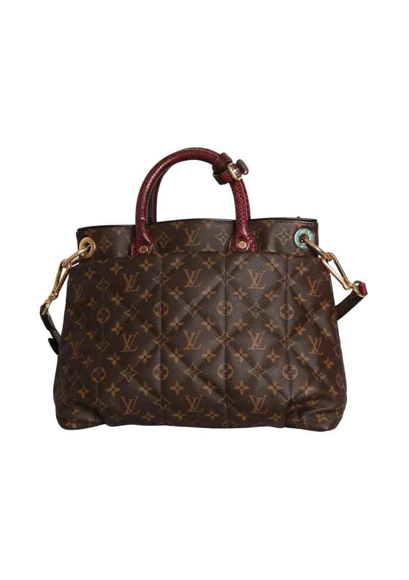 MONOGRAM PYTHON & OSTRICH ETOILE EXOTIQUE MM