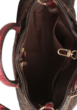 MONOGRAM PYTHON & OSTRICH ETOILE EXOTIQUE MM