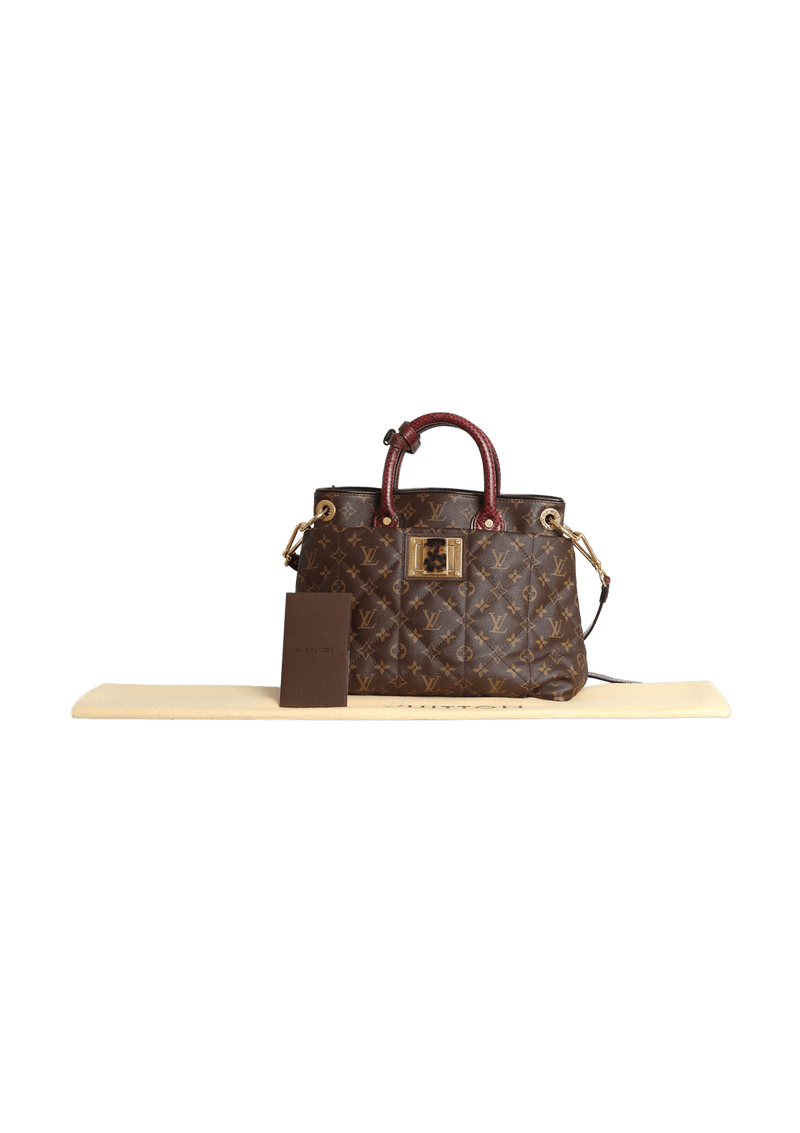 MONOGRAM PYTHON & OSTRICH ETOILE EXOTIQUE MM