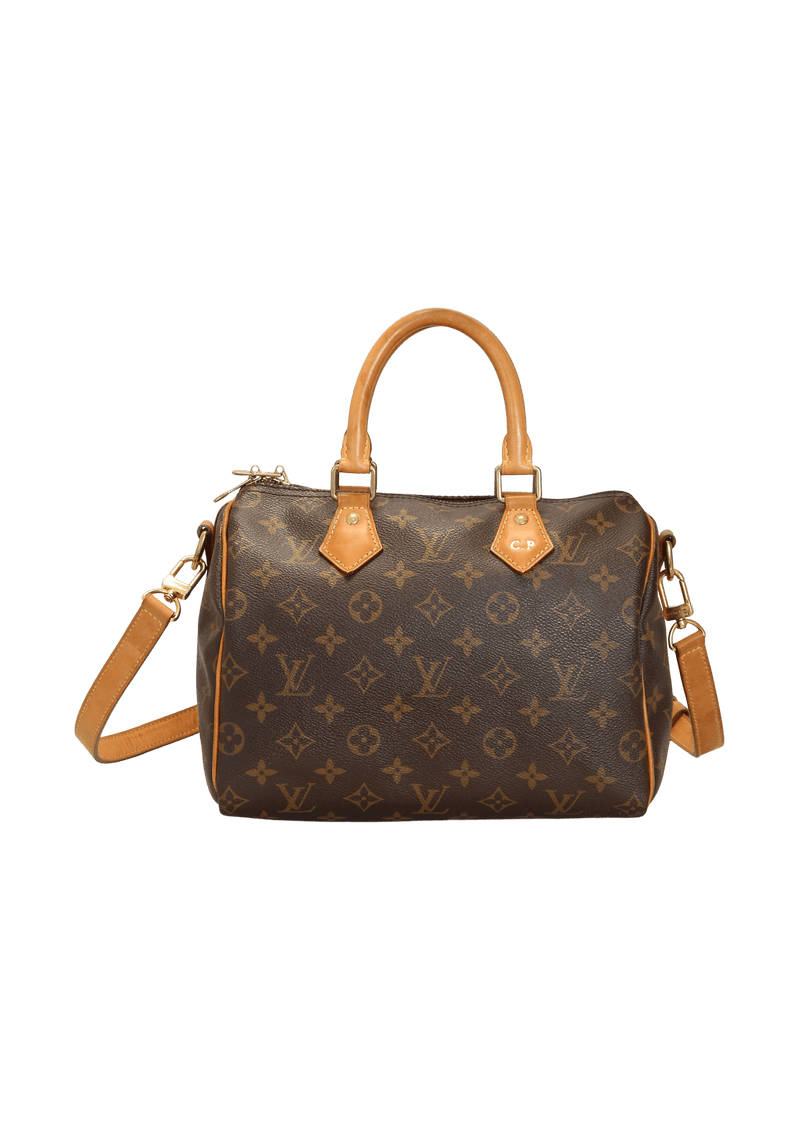 MONOGRAM SPEEDY 25 BANDOULÈRE