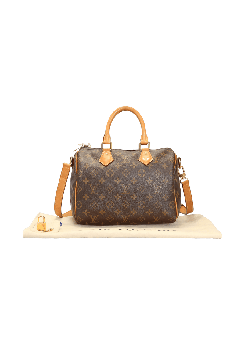 MONOGRAM SPEEDY 25 BANDOULÈRE