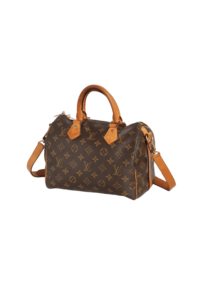 MONOGRAM SPEEDY 25 BANDOULÈRE