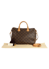 MONOGRAM SPEEDY 30 BANDOULIÈRE