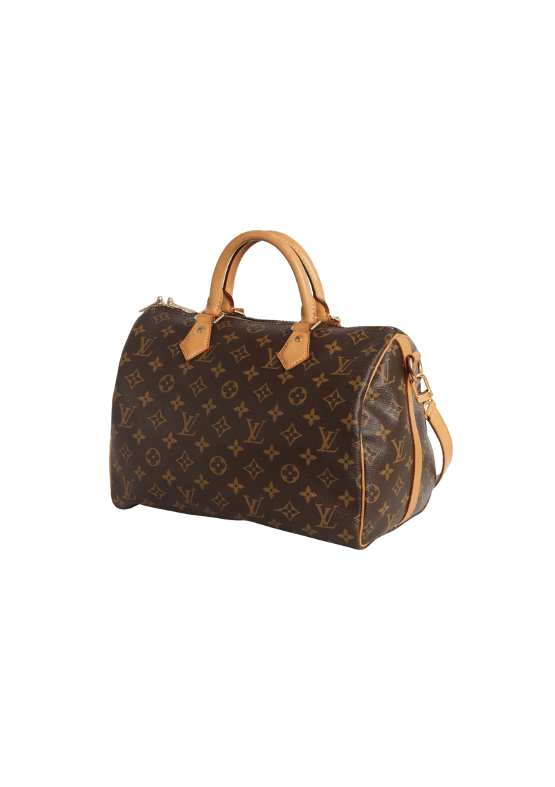 MONOGRAM SPEEDY 30 BANDOULIÈRE