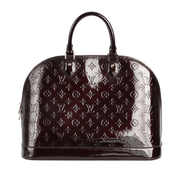 Bolsa Louis Vuitton Monogram Vernis Alma GM Vinho Original – Gringa