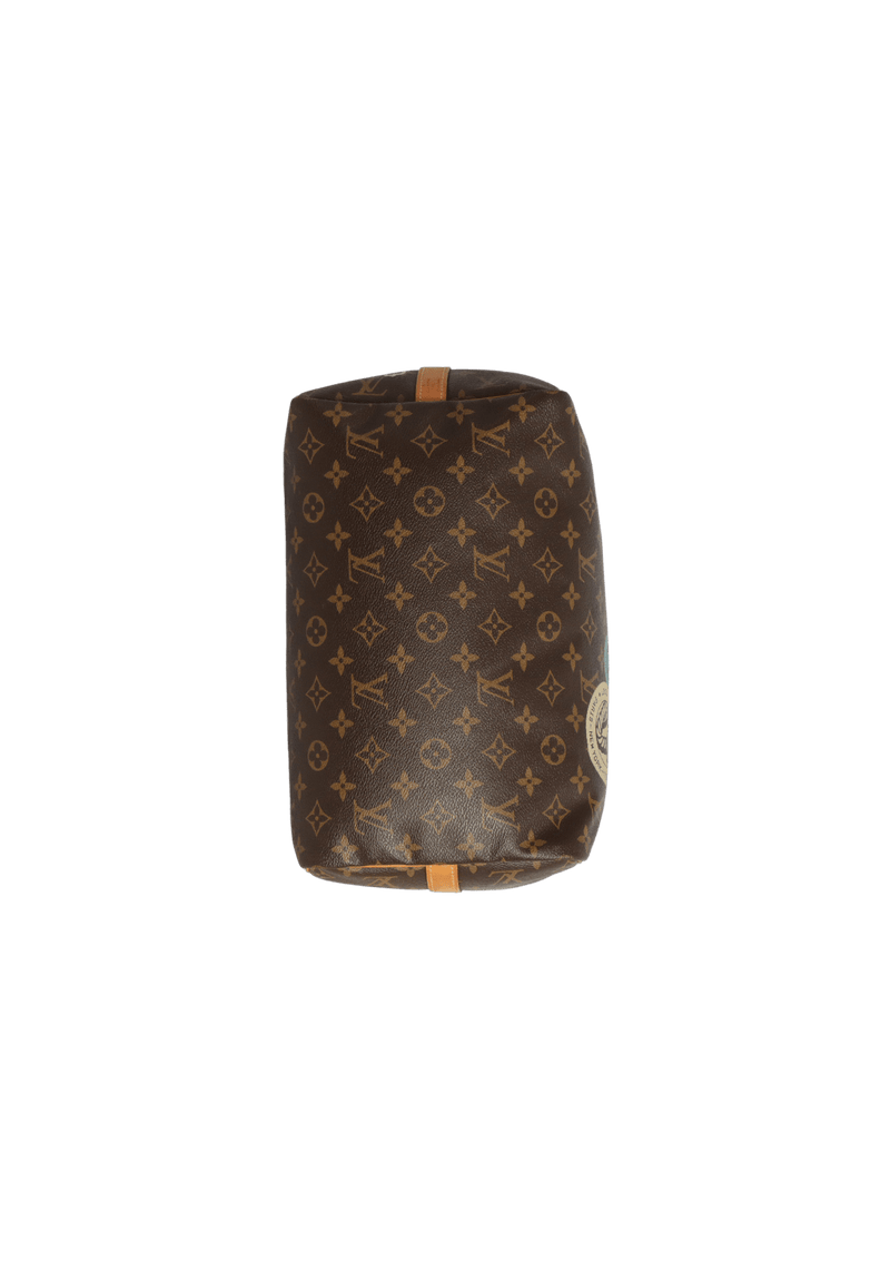 MONOGRAM WORLD TOUR SPEEDY 30 BANDOULIÈRE