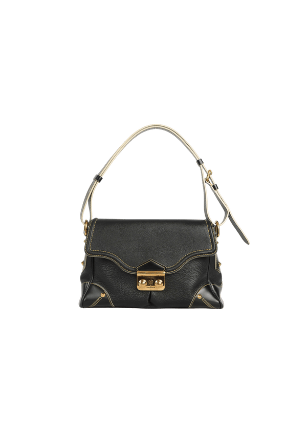 Louis Vuitton Bicolor Monogram Ostrich Lizard Oskar Waltz Bag