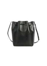 LEATHER BUCKET BAG