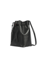 LEATHER BUCKET BAG