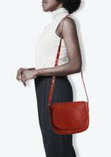 LEATHER CROSSBODY BAG