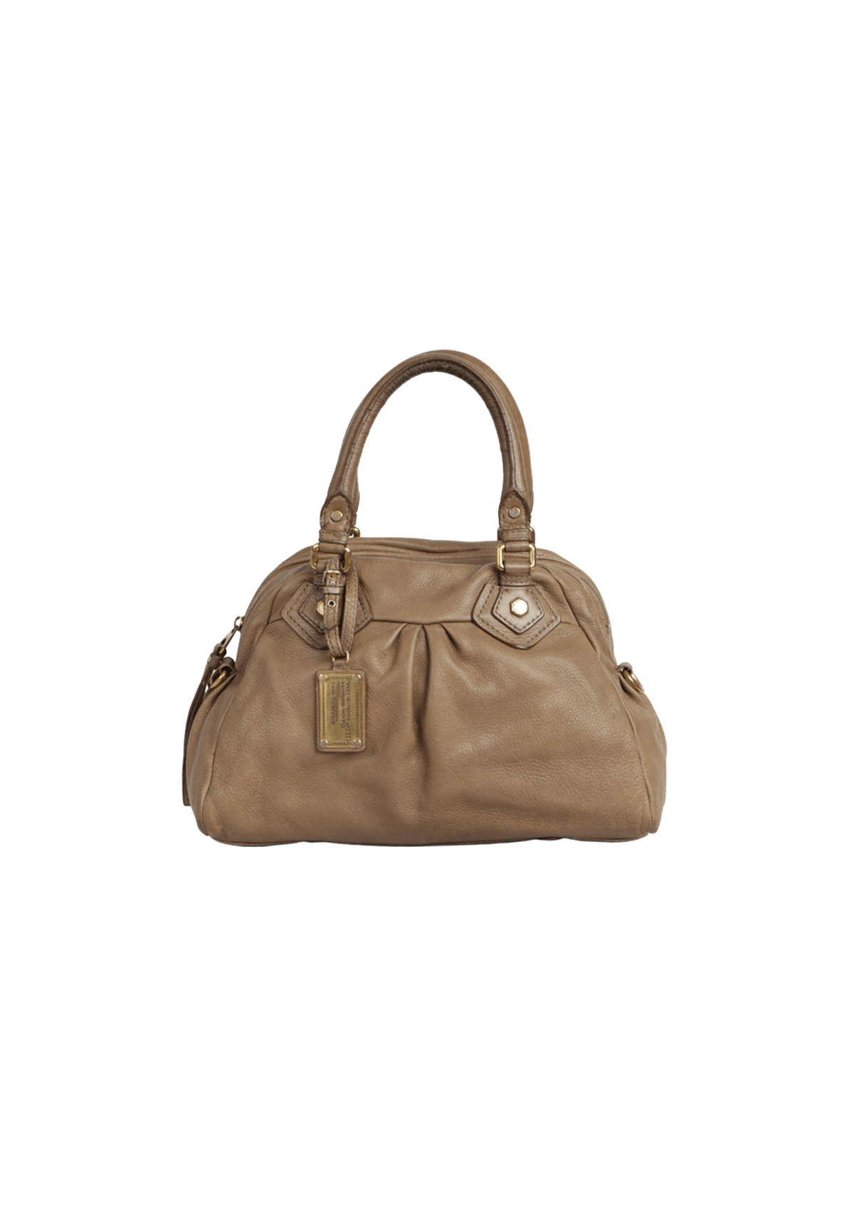 MARC by MARC JACOBS CLASSIC Q BAG 2way 茶 BOLSA MARC BY MARC JACOBS CLASSIC Q BABY GROOVEE MARROM ORIGINAL