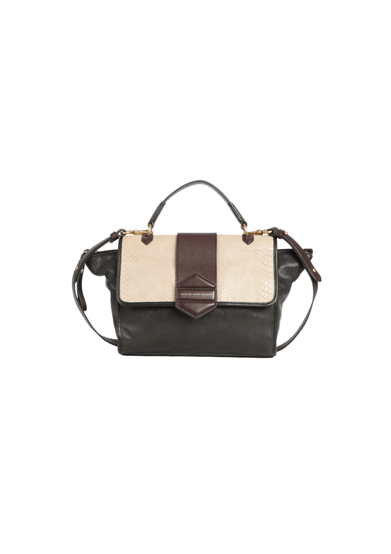 LEATHER SATCHEL BAG