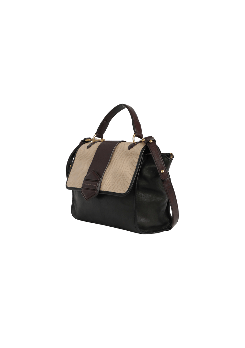 LEATHER SATCHEL BAG